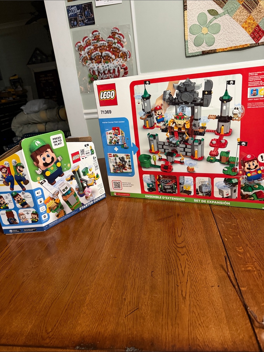 LEGO Super Mario Bowser's Castle Boss Battle 71369-& starter course- 71387NWT